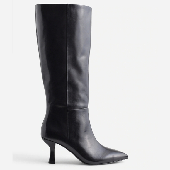 Madewell Shoes - New! Madewell The Justine Knee Boot with Extended Calf in Black Leather